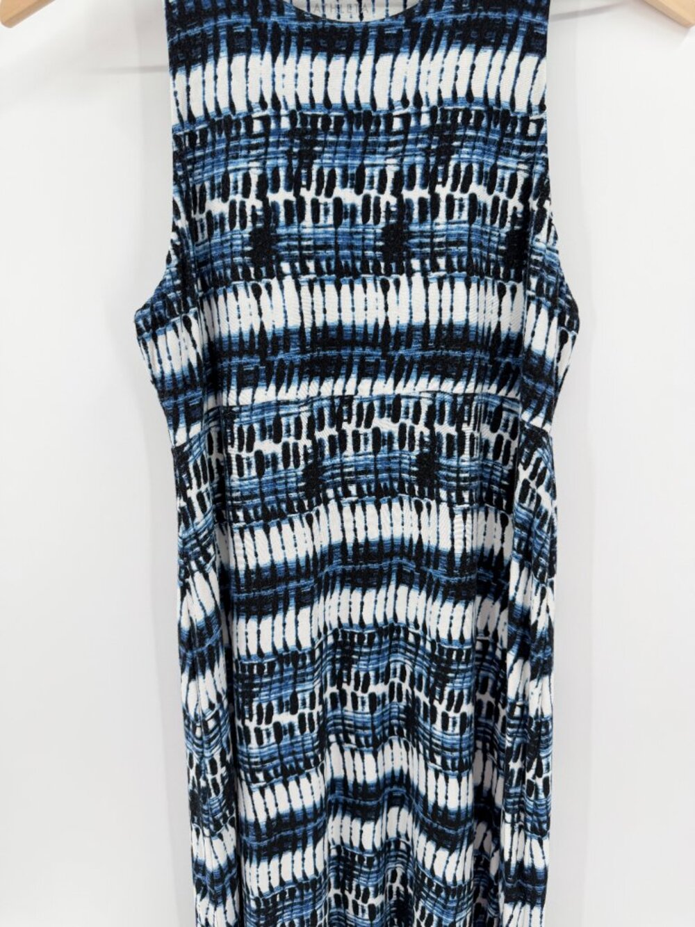 Athleta Tie Dye Sleeveless Racerback Casual Dress Athleisure Travel EUC - Picture 4 of 7